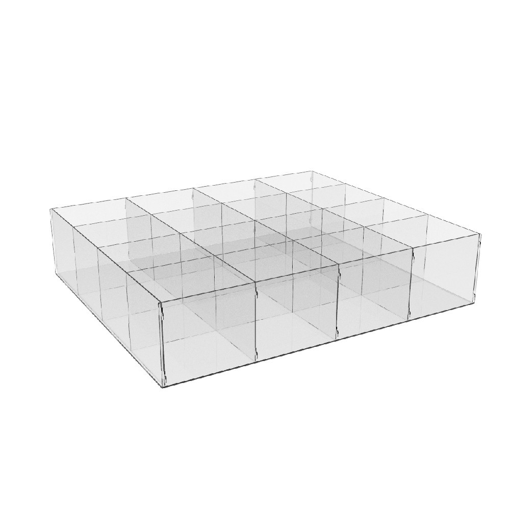 Коробка акриловая EKOSTAR 600х520х130 16 ячеек Киев - изображение 2