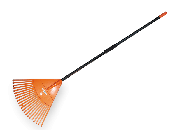 Грабли веерные 22 зубца с металлическим черенком, KT-CX22H-M Киев - изображение 1