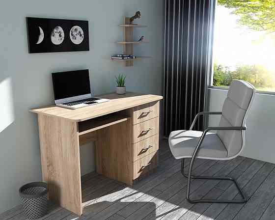 Стол письменный СП-1 №11, Дуб Сонома, 1100/550/760 Львов