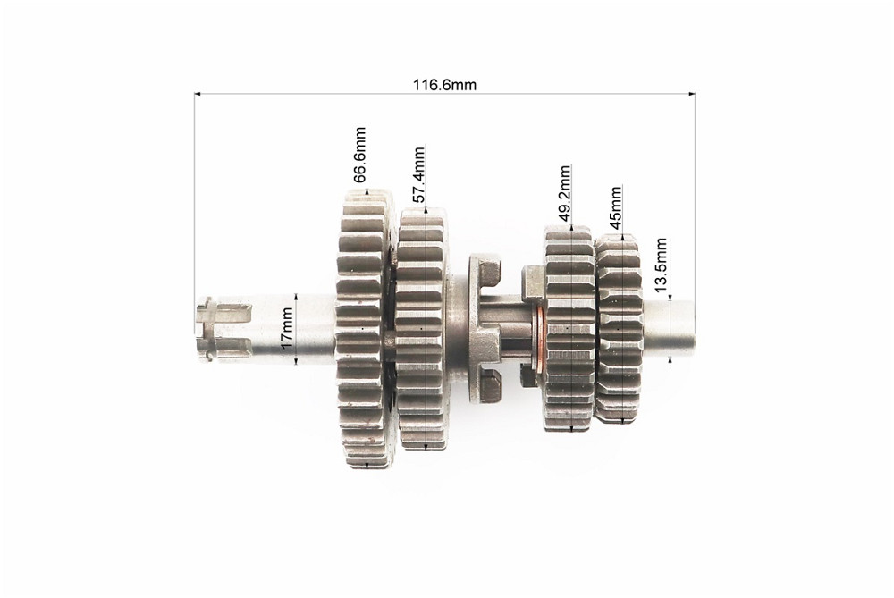 Коробка передач - вторинний вал з шестернями Киев - изображение 2