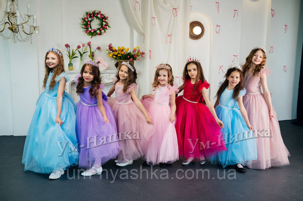 Блакитна сукня святкова на 5-7, 10-12 років Кривий Ріг - фото 9