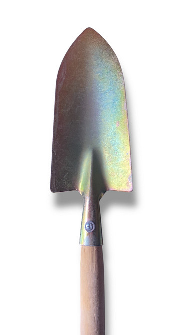 Лопатка садова анодована з ручкою (50 см) Харків - фото 1