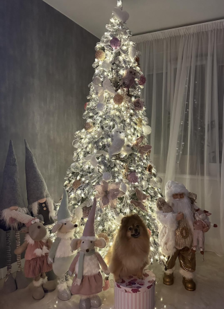 Гирлянда светодиодная Роса 200м 2000 Led от сети на прозрачной проволоке + пульт ДУ (Теплый белый) Винница