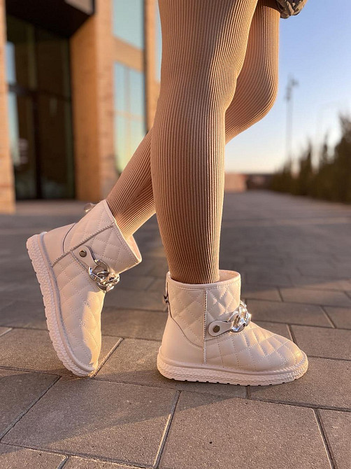 Lonza Угги жіночі LONZA бежеві натуральна шкіра висота 13 см розмір 41 (218-28F 4889) Коломия - фото 10