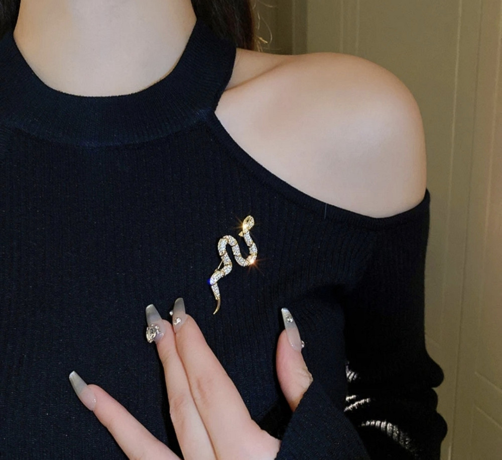 Брошка "Змія" Сміла - фото 4