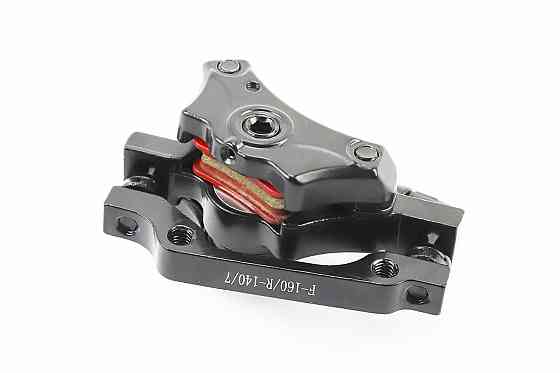 Гальмівний супорт передній (F160/R140мм), чорний BL-BB9 тип 2 Київ