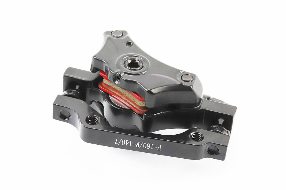 Гальмівний супорт передній (F160/R140мм), чорний BL-BB9 тип 2 Київ - фото 3