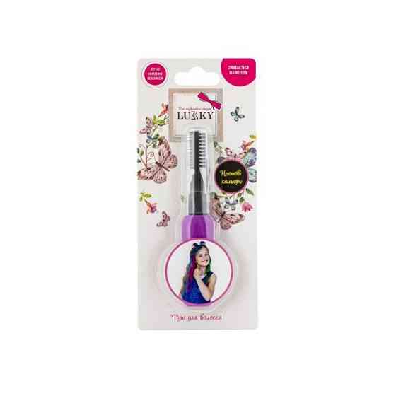 Детская тушь для волос T15394 фиолетовая Винница