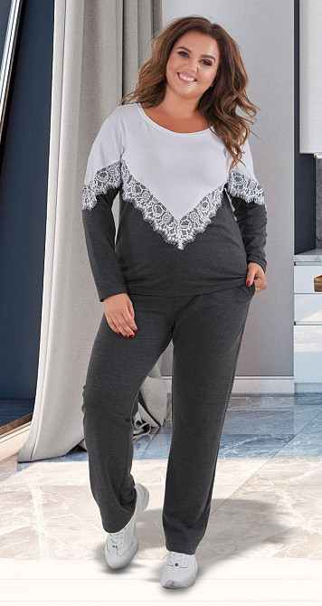 Комфортний костюм великого розміру Київ - фото 1