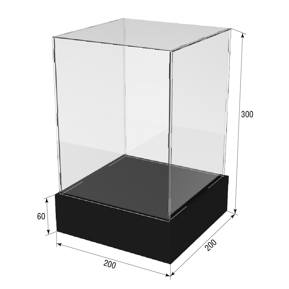 Коробка EKOSTAR с подставкой 200х200х300 Киев - изображение 3