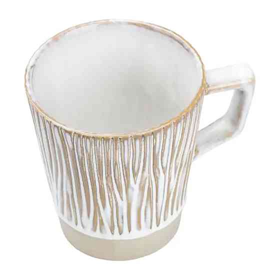 TS Kitchen Чашка порцелянова для чаю та кави 300 мл у стилі ретро Коричнева HP7208BR Київ