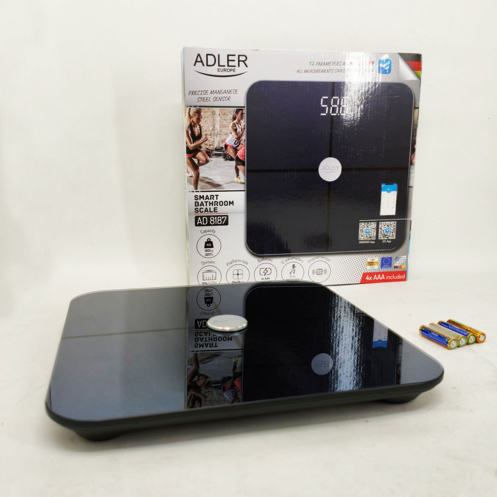 Якісні ваги для контролю маси тіла, Ваги підлогові з підключенням до телефону Підлогові bluetooth GA-67 Львів - фото 8