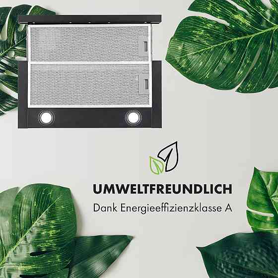 Вытяжка Viola нержавеющая сталь 59,6 см 612 м³/ч EEC A черный черный (Германия, читать описание) Ровно