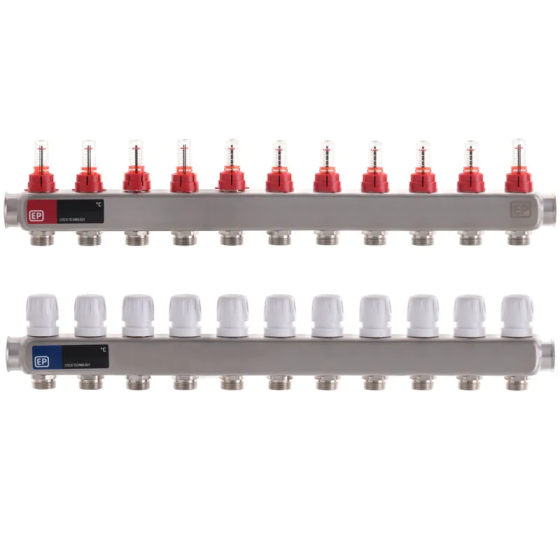 Колекторний блок з витратомірами Europroduct EP.S1110-11 1 "x11 (EP4987) Київ