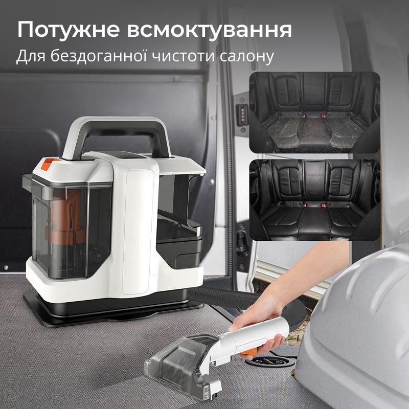 Миючий пилосос для чищення килимів та диванів DOMOTEC MS-4415, професійний пилосос-екстрактор 4200 Вт Одеса - фото 6