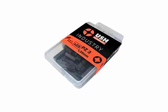 Насадка викруткова USH Industry : Phillips PZ3 x 25 мм. Torsion Уп. 25 шт. Одеса