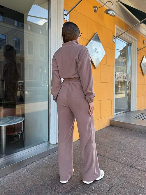 Жіночий теплий комбінезон із турецького флісу Моко, 42/44 Одеса - фото 4