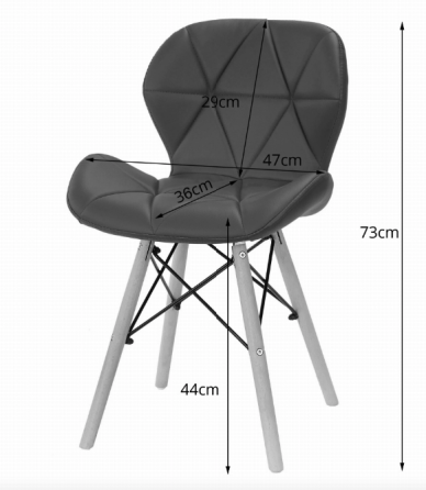 Крісло Leobert Lago екошкіра сіро-білий Київ