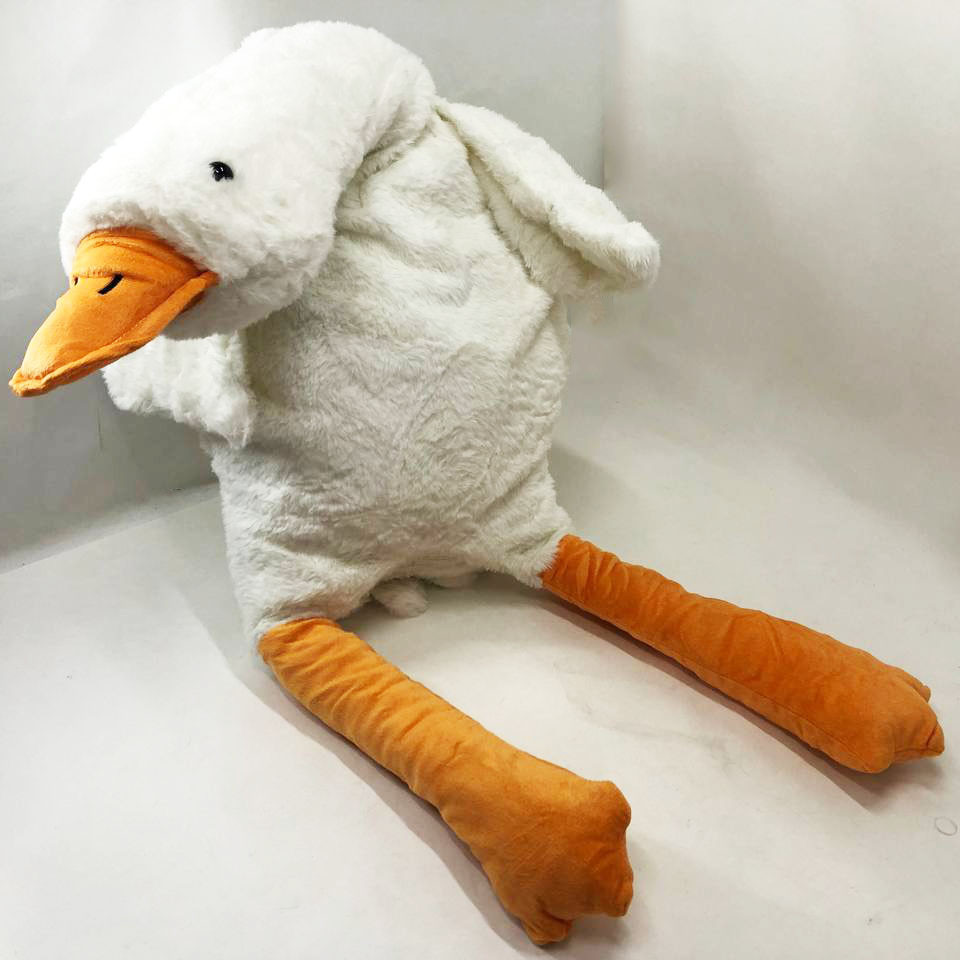 Іграшка-гуска плед 110 см, Іграшка Гусак-обіймусь для дітей, Подушка для BU-796 дітей зайчик Київ - фото 7