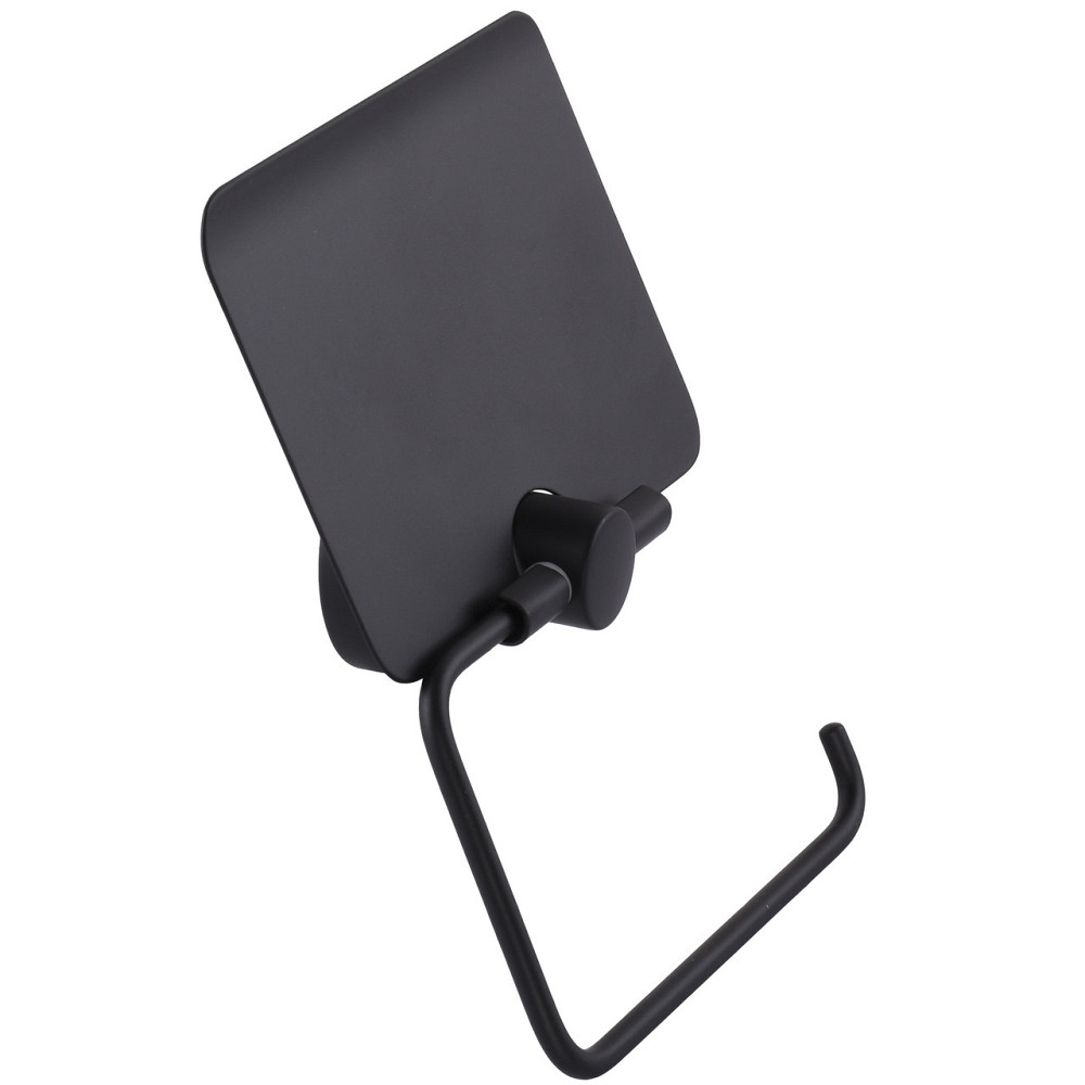 Держатель туалетной бумаги с крышкой SONIA ASTRAL BLACK 185207 Киев - изображение 4