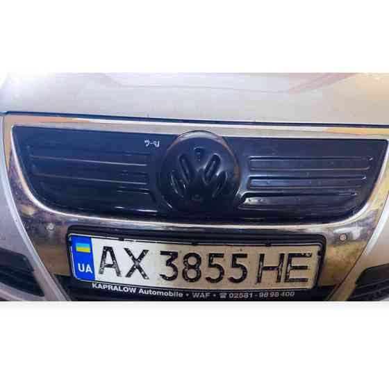 Заглушка решітки радіатора зима автомобіль Фольцваген Passat B6 (2005-2010) глянсова AV-Tuning Мукачево