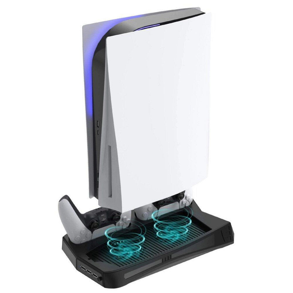 Вертикальна підставка для Sony PlayStation PS5 із відділенням під диски Київ - фото 3