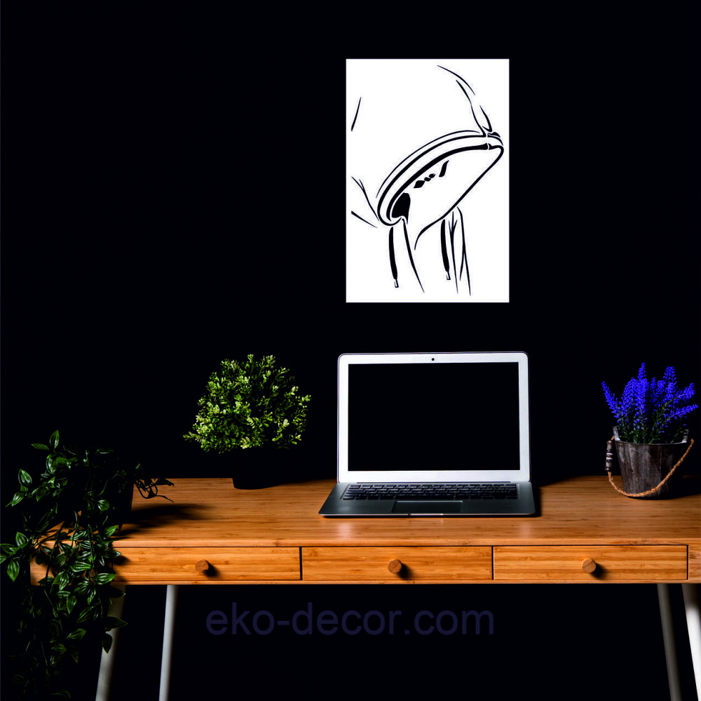 Декоративне настінне Панно «Силует», Декор на стіну Київ - фото 6