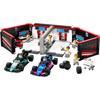 Конструктор LEGO City Гараж F1 и автомобили Mercedes-AMG и Alpine (60444) Винница - изображение 6