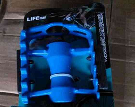 Педали велосипедные горные (с катафотами, алюминий, черные) mod P Мукачево