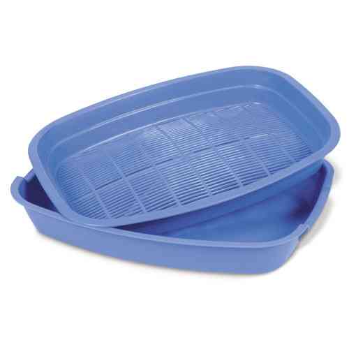 Туалет Природа с сеточкой для котов, 36.5х27.5х5.5 см Киев