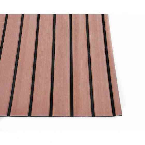 EVA искуcственный тик V-каналы Color 2 (темный тик, черная полоса) Киев