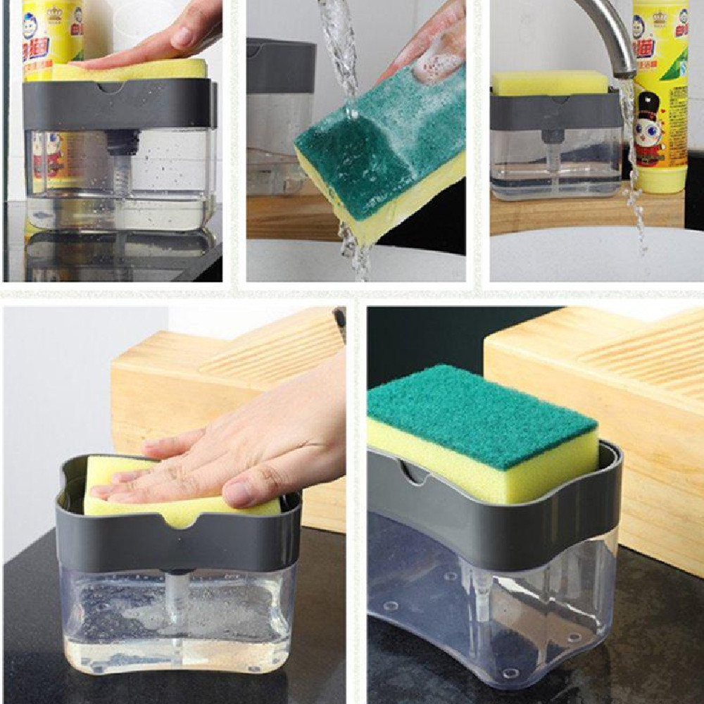 Диспенсер для моющего средства Soap Pu,Sponge Caddy SBR Киев - изображение 2