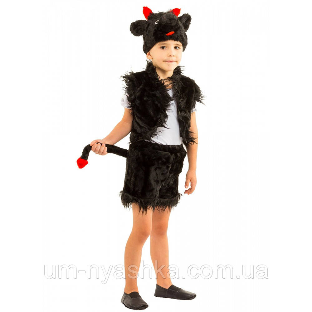 Детский маскарадный костюм на Чертик Чертенок Черт Кривой Рог - изображение 2