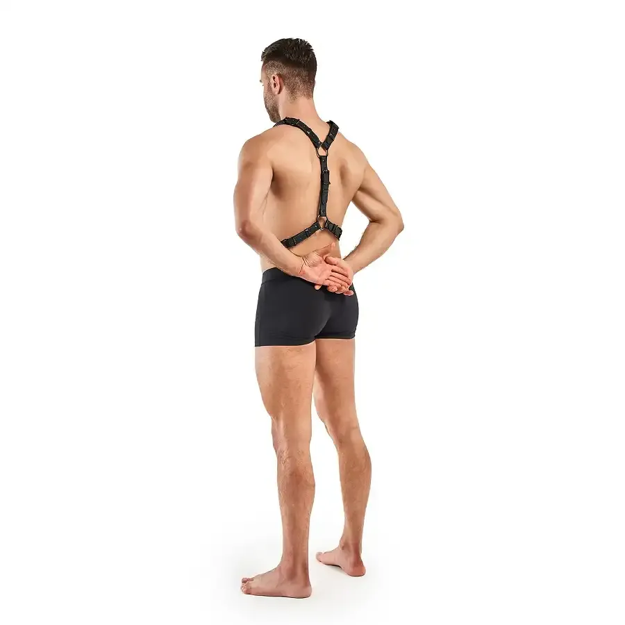 Портупея Bedroom Fantasies Max Chest Centerpiece - Black Львів - фото 5