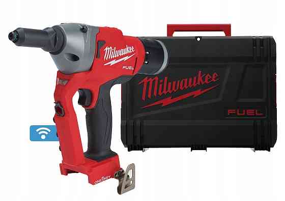 Заклепочник акумуляторний MILWAUKEE M18 ONEFPRT-0X, діаметр закл. 4,8-7,0мм (HD кейс) Одеса