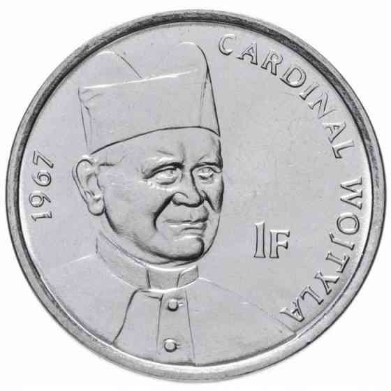 Congo Конго 1 франк 2004 UNC Полтава