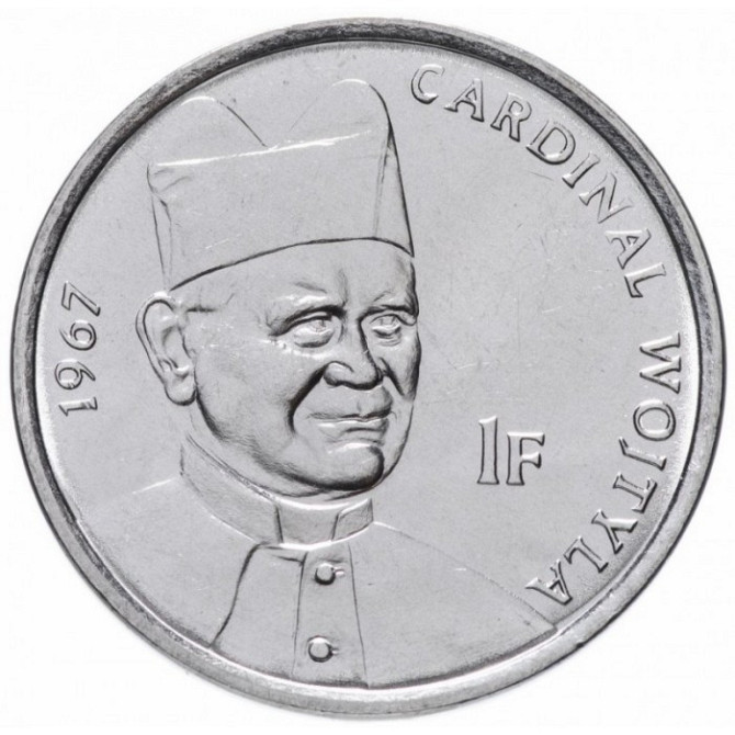 Congo Конго 1 франк 2004 UNC Полтава - photo 1