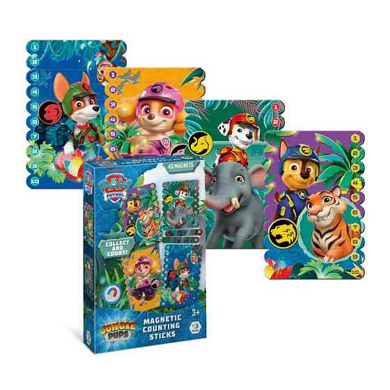 Магнітні палички для рахування "Джунглі" 200654, 40 магнітних елементів Вінниця