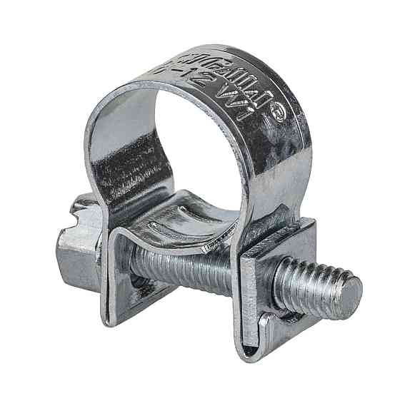 Хомут силовой оцинкованный Mini 9мм Ø10-12мм 50шт SIGMA (2507561) Киев