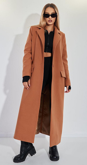 Кашемірове пальто (50-52) Київ - фото 2