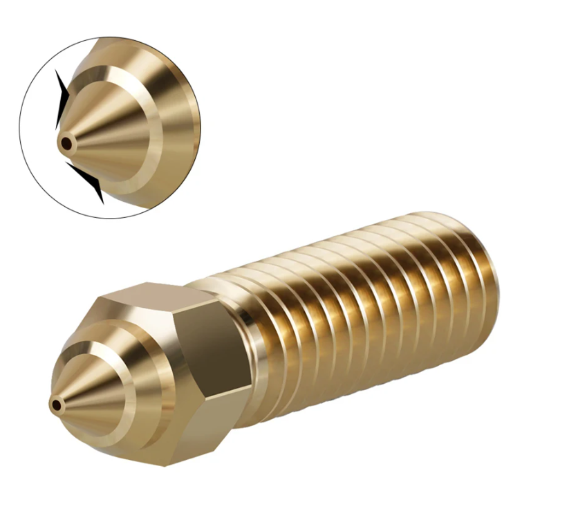 Сопла латунні Creality для 3д принтерів K1 / K1 MAX 0,4 мм Київ - фото 1