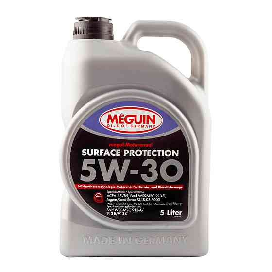 MEGUIN SURFACE PROTECTION SAE 5W-30 5 л — синтетична моторна олива для сучасних бензинових і дизельних двигунів, захист від зношув Ковель