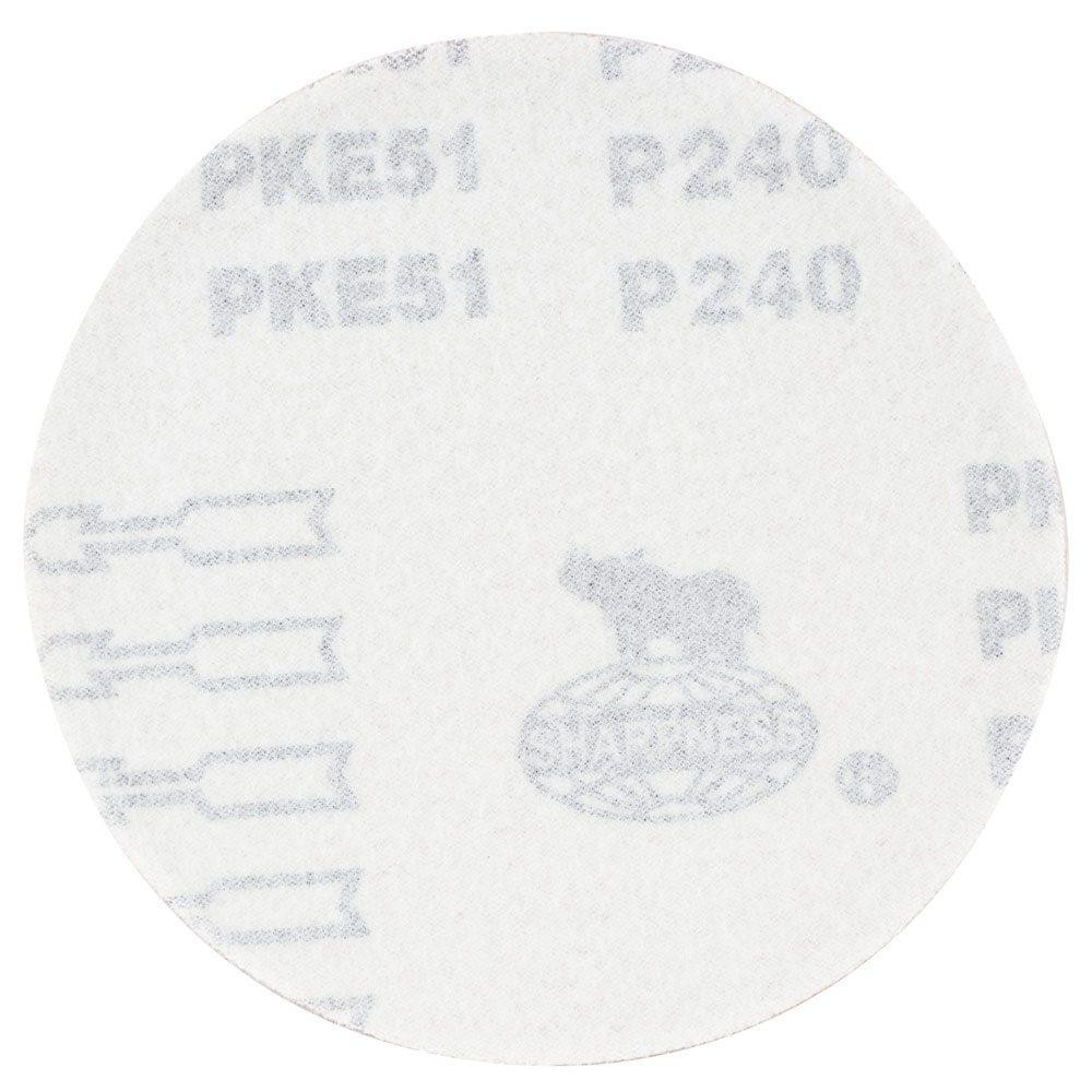 Шлифовальный круг без отверстий Ø125мм P240 (10шт) SIGMA (9121161) Ровно - изображение 2