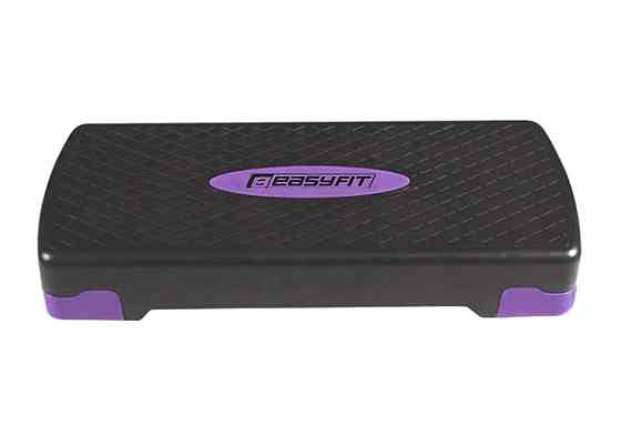 Степ-платформа EasyFit Step-B 2-ступінчаста фіолетова Коломыя