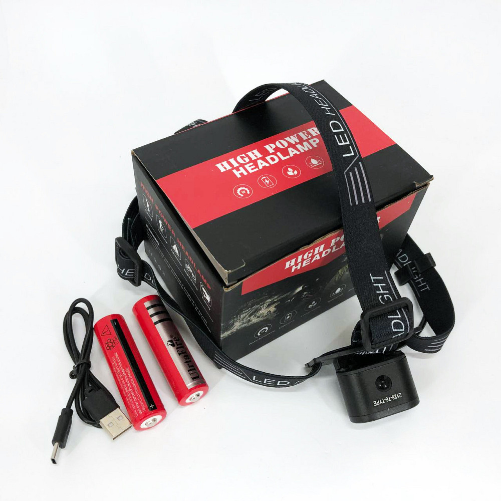 Потужний універсальний акумуляторний налобний ліхтар Police, Тактичний ліхтар з ремінцем для голови CX-99 Львів - фото 10