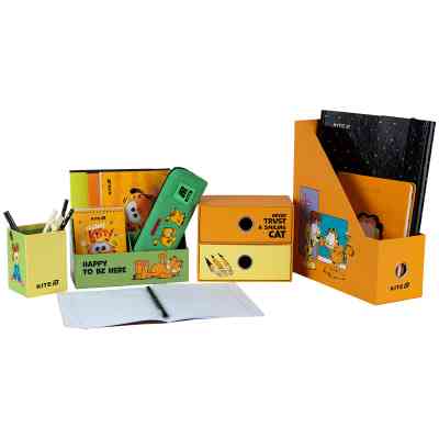 Настільний набір Kite Garfield 4 предмети, картон (GF25-357) Вінниця