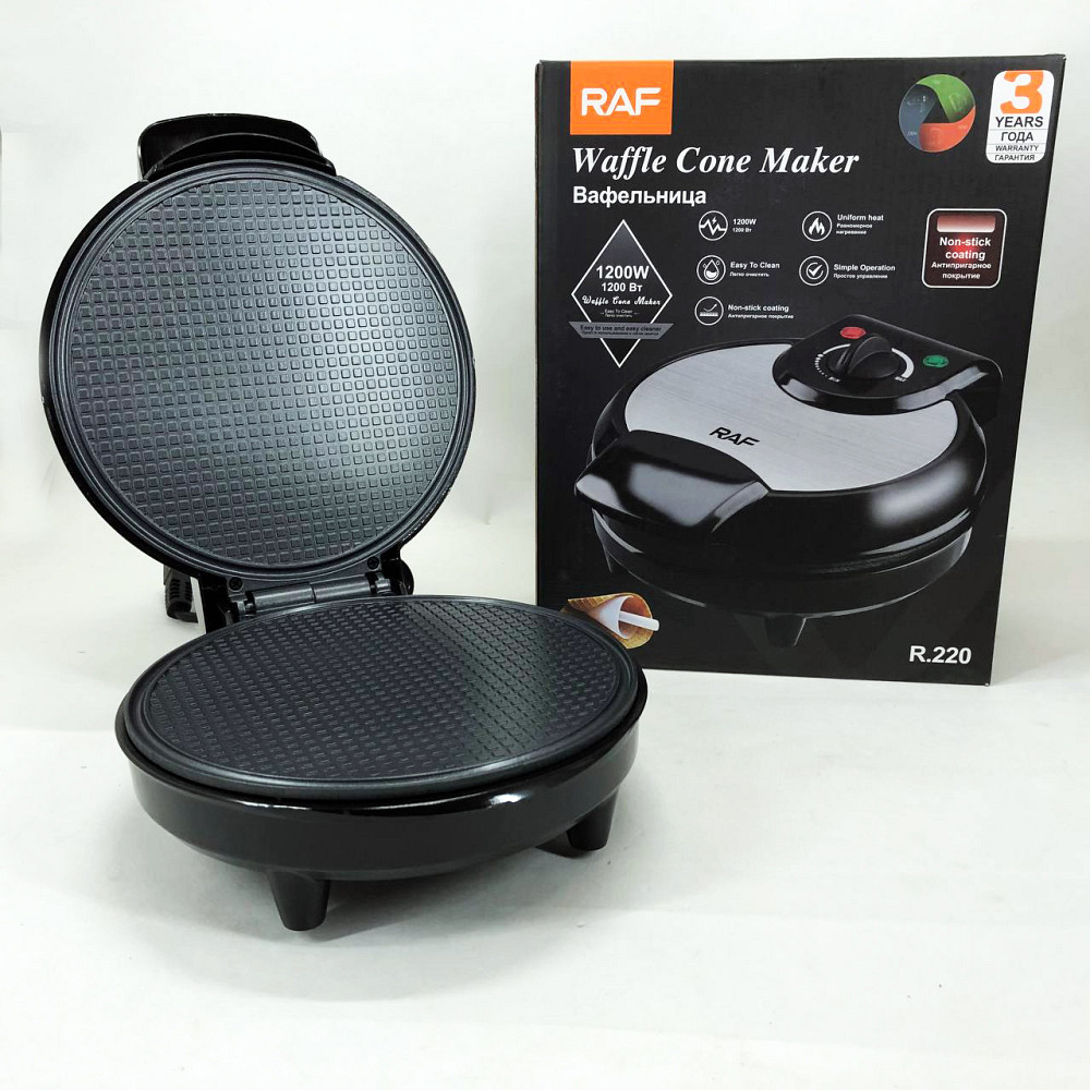 Вафельница для приготовления вафель в домашних условиях RAF, Вафельница бутербродница бытовая DL-65 Львов - изображение 9