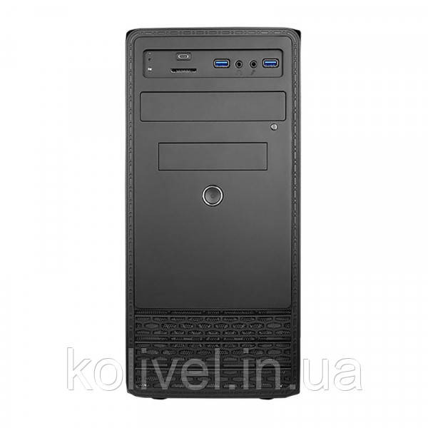 Корпус Chieftec UNI UB-03B-350GPB 350W 2xUSB3.0+1xType-C, SD Card reader, mATX, Black (UB-03B-350GPB) Київ - фото 2