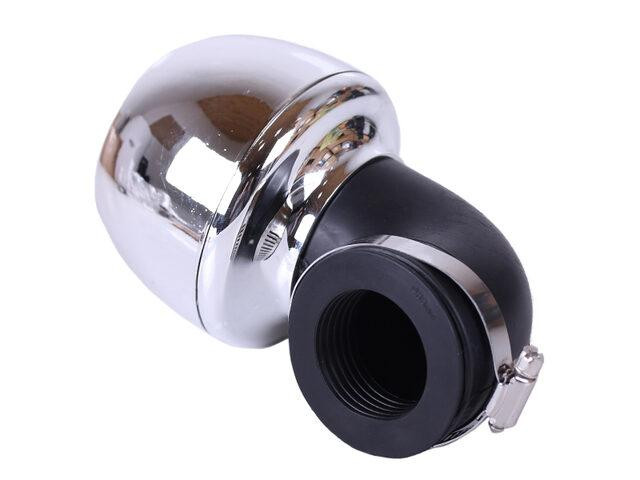 Фільтр нульовий "Turbo" хром. Ø38 мм 90° — АМ Мукачево - фото 2