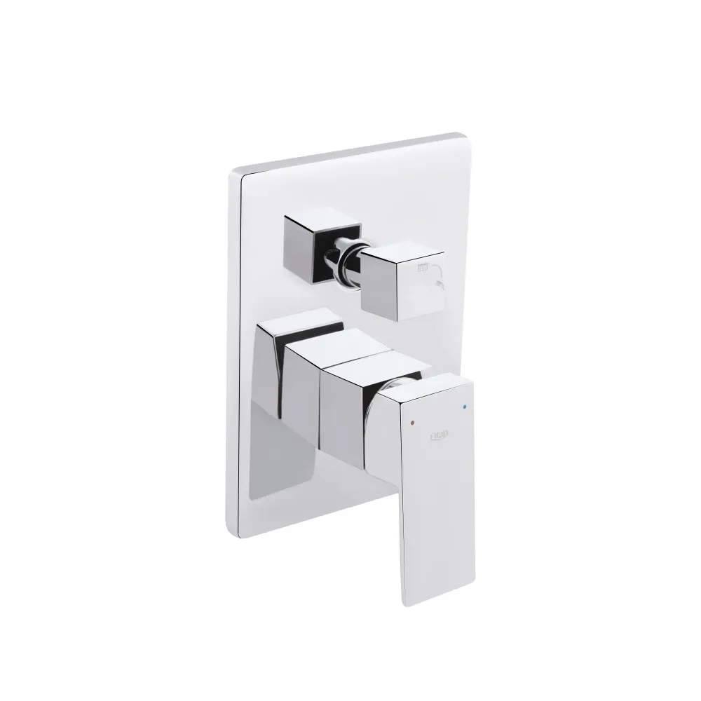 Душевая система скрытого монтажа Qtap Aquarius на два потребителя QTAQA64103NGC Chrome Киев - изображение 2